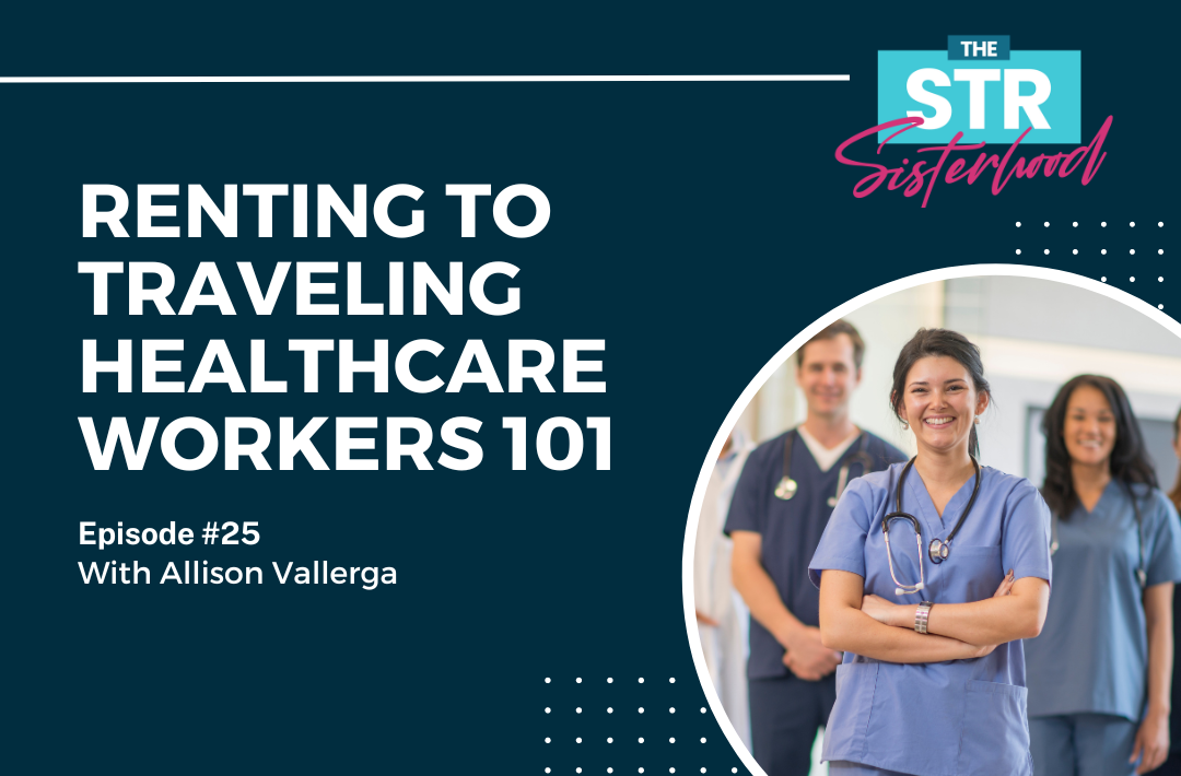 Title with an image of health workers