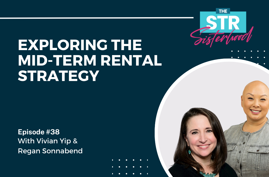 Blog title with images of Vivian Yip and Regan Sonnabend